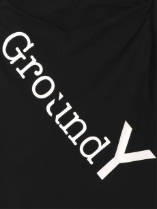 画像3: 【Ground Y  - グラウンドワイ】GY logo  jumbo cut and sew / Black(カットソー/ブラック)  (3)