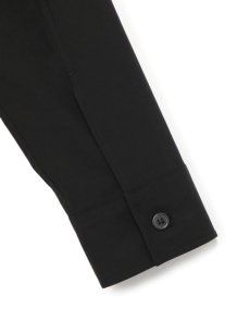 画像6: 【Ground Y  - グラウンドワイ】100/2 Cotton Broad Flap Pocket Shirt / Black(シャツ/ブラック)  (6)