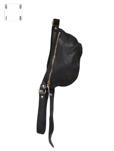 画像1: 送料無料【GUIDI - グイディ】"Q100" Belt Bag / Soft Horse Full Grain / Black (バッグ/ブラック) (1)