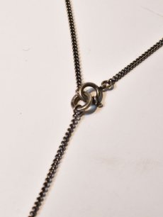 画像3: 送料無料【ANN DEMEULEMEESTER - アン ドゥムルメステール】Silver necklace with drop pendant / Silver (ネックレス/シルバー) (3)