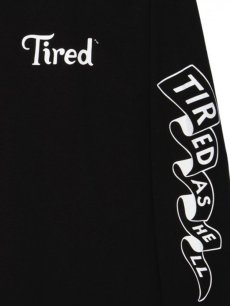画像3: 【TIRED - タイレッド 】AS HELL LS TEE /Black (Tシャツ/ブラック) (3)