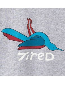 画像3: 【TIRED - タイレッド 】BIRD SS TEE/Grey (Tシャツ/グレー) (3)