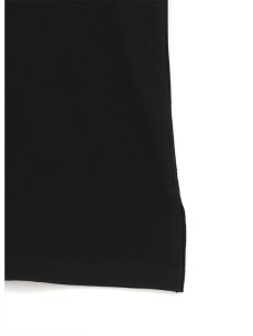 画像4: 30%OFF【Ground Y  - グラウンドワイ】30/cotton Jersey Basic short sleeves Logo / BLACK ( シャツ/ブラック)  (4)