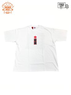 画像1: 送料無料【The Wolf In Sheep's Clothing】7.0oz S/S T-Shirts "LOVEとPEACE" / WHITE(Tシャツ/ホワイト) (1)