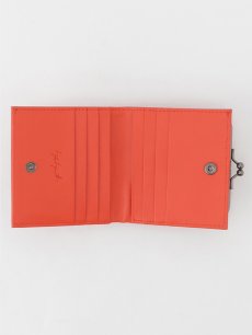 画像4: 【Discord Yohji Yamamoto  - ディスコード ヨウジヤマモト】Clasp wallet / orange (ウォレット/オレンジ)  (4)