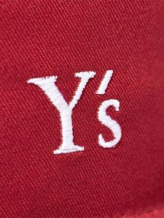画像3: 送料無料【Y's - ワイズ】Y's x New Era BUCKET-01 LOGO HAT / Cardinal Red (ハット/レッド) (3)