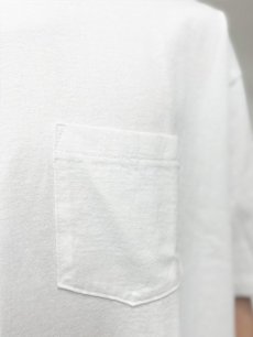 画像8: 送料無料【NOMAD BY UNION - ノバド バイ ユニオン】BASIC POCKET T-SHIRTS / WHITE(Tシャツ/ホワイト) (8)