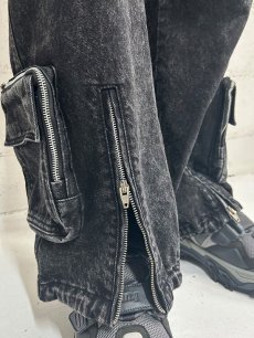画像11: 送料無料【Juun.J -  ジュン ジー】Pocket Detailed Denim Pants / BLACK (パンツ/ブラック) (11)