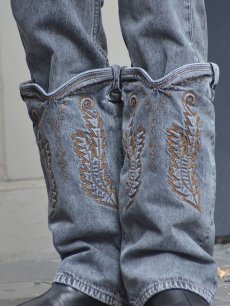 画像4: 送料無料【Y/PROJECT - ワイプロジェクト】Evergreen Mini Cowboy Cuff Jeans  / Evergreen Vintage BLACK（パンツ/ブラック） (4)