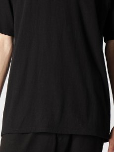 画像5: 送料無料【Yohji Yamamoto POUR HOMME - ヨウジヤマモト プールオム】19/-COTTON SLUB SINGLE JERSEY REVERSED SEAM RAGLAN SHORT SLEEVE T / BLACK(Tシャツ/ブラック) (5)