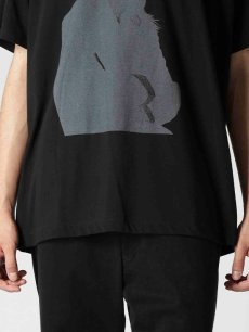画像6: 送料無料【Yohji Yamamoto POUR HOMME - ヨウジヤマモト プールオム】30/- COMBED SINGLE J PIGMENT PT PT SHORT SLEEVE/ BLACK(Tシャツ/ブラック) (6)