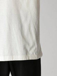 画像5: 送料無料【Yohji Yamamoto POUR HOMME - ヨウジヤマモト プールオム】30/- COMBED SINGLE JERSEY PT LONG SLEEVE/ WHITE(Tシャツ/ホワイト) (5)