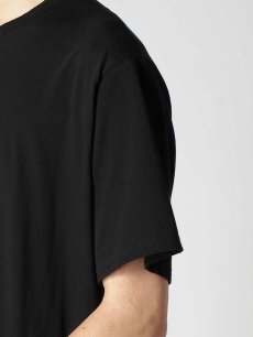 画像5: 送料無料【Yohji Yamamoto POUR HOMME - ヨウジヤマモト プールオム】30/- COMBED SINGLE J PIGMENT PT PT SHORT SLEEVE/ BLACK(Tシャツ/ブラック) (5)