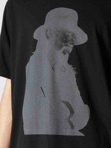 画像7: 送料無料【Yohji Yamamoto POUR HOMME - ヨウジヤマモト プールオム】30/- COMBED SINGLE J PIGMENT PT PT SHORT SLEEVE/ BLACK(Tシャツ/ブラック) (7)