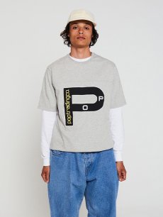 画像3: 送料無料【POP TRADING COMPANY - ポップ トレーディング カンパニー】Nautica t-shirt /Gray heather (Tシャツ/ヘザーグレ〜) (3)