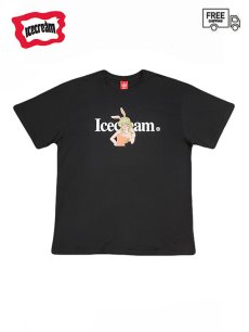画像1: 送料無料【ICE CREAM - アイスクリーム】RUNNING DOG GLASSES T-SHIRT / BLACK (Tシャツ/ブラック) (1)