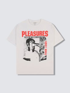 画像2: 送料無料【PLEASURES - プレジャーズ】PUNISH T-SHIRT / WHITE (Tシャツ　/ ホワイト) (2)