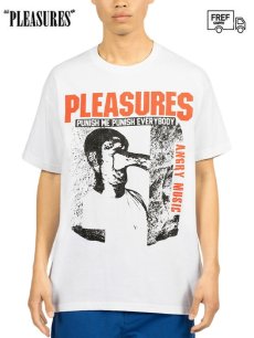 画像1: 送料無料【PLEASURES - プレジャーズ】PUNISH T-SHIRT / WHITE (Tシャツ　/ ホワイト) (1)