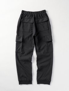 画像2: 送料無料【Perfect ribs® - パーフェクトリブス】Light Basic Cargo Pants / Vintage Black(パンツ/ブラック) (2)