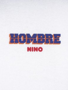 画像3: 送料無料【Hombre Nino - オンブレニーニョ】L/S PRINT TEE  / WHITE (ロングTEEシャツ/ホワイト) (3)