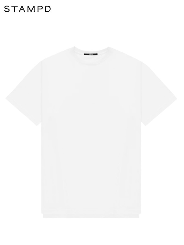 画像1: 【STAMPD - スタンプド】Double Layer Tee / White (Tシャツ/ホワイト) (1)