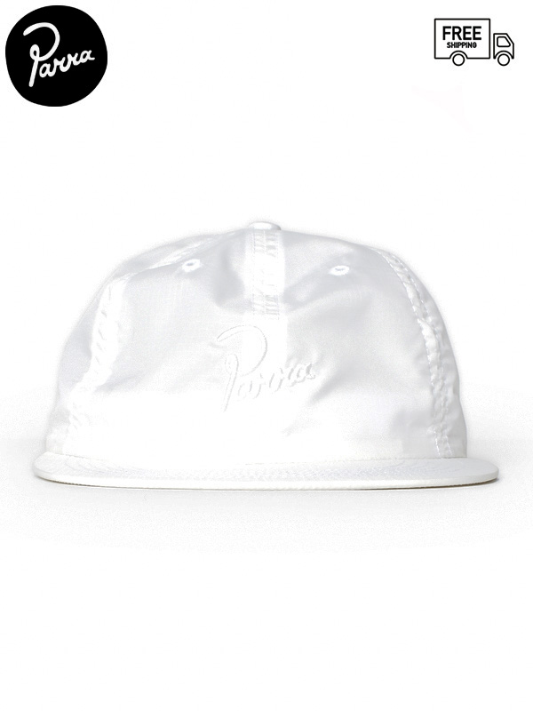 画像1: 30%OFF【by Parra - バイ パラ】Signature 6 panel ripstop hat / White(キャップ/ホワイト) (1)