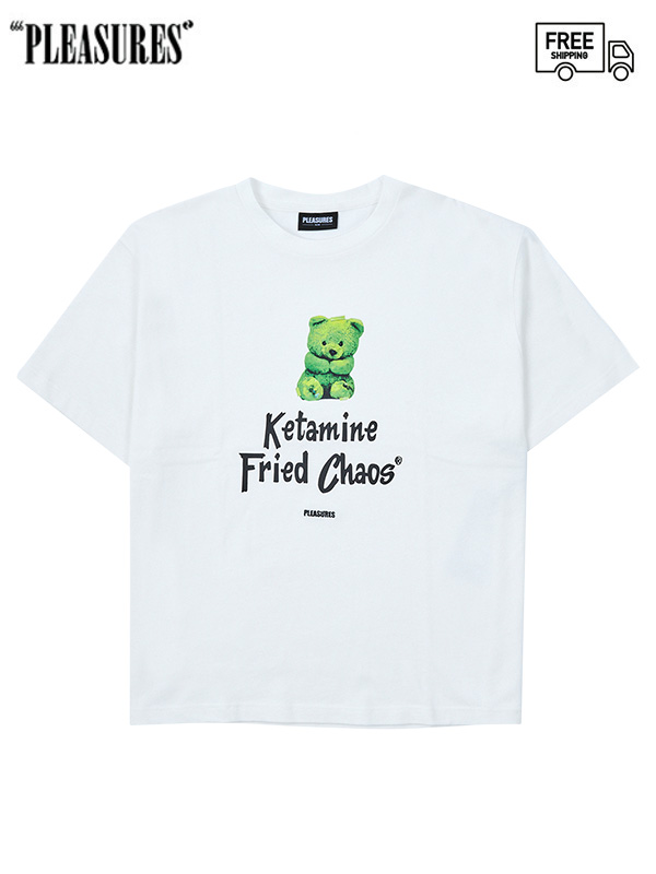 画像1: 送料無料【PLEASURES - プレジャーズ】KETAMINE T SHIRT / NATURAL (Tシャツ/ナチュラル) (1)