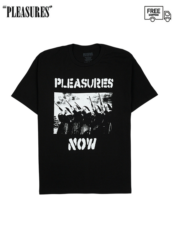 画像1: 送料無料【PLEASURES - プレジャーズ】NUNS T-SHIRT / BLACK ( Tシャツ/ブラック) (1)