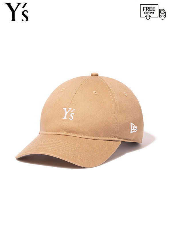 画像1: 送料無料【Y's - ワイズ】[Y's x New Era]9THIRTY Y's LOGO CAP / BEIGE (キャップ/ベージュ) (1)