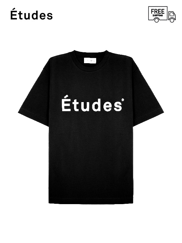 画像1: 送料無料【Études - エチュード】WONDER ETUDES TEE / BLACK (Tシャツ/ブラック) (1)